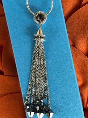 Touchstone Crystal Double Take Pendant BNIB w/tags $119 RT Value